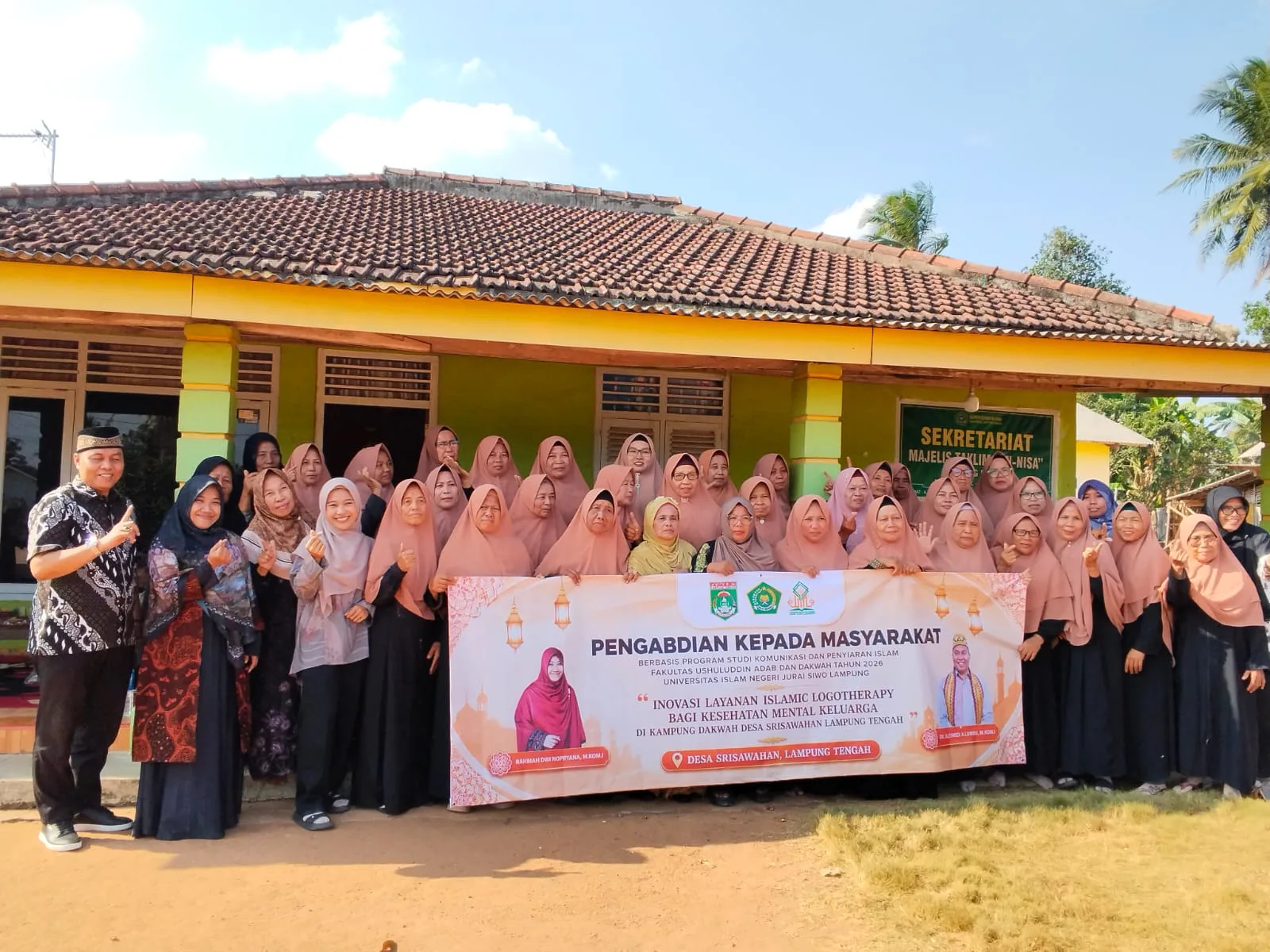 Keluarga Kuat Dimulai dari Mental yang Sehat, Penyuluh Agama Punggur Gandeng UIN Jurai Siwo