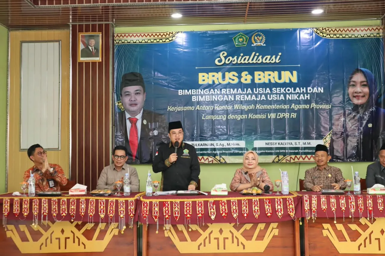 Kakanwil Kemenag Lampung Ingatkan Risiko Pernikahan Dini, dari Putus Sekolah hingga Stunting