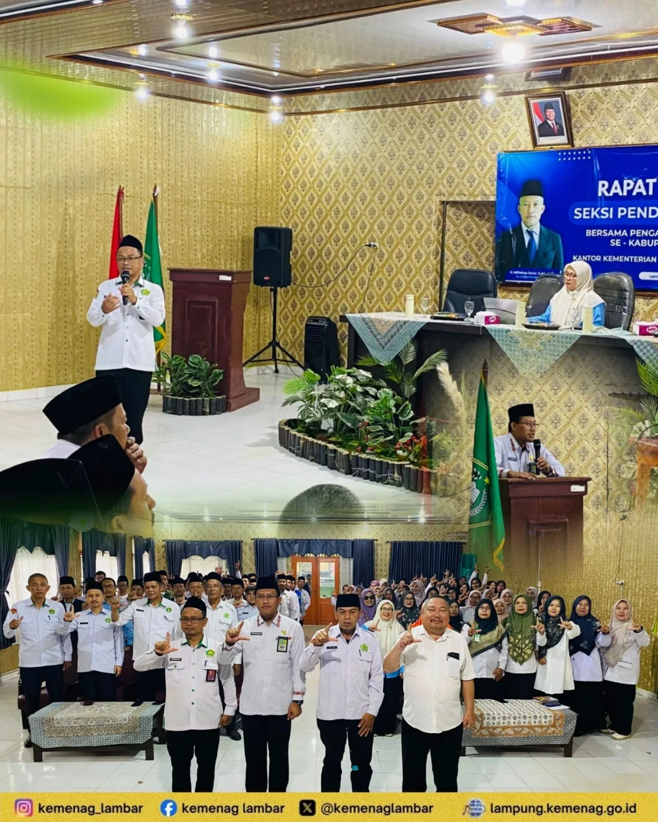Rakor Penmad Kankemenag Lambar, Dorong Transformasi Madrasah Kompetitif dan Berkarakter