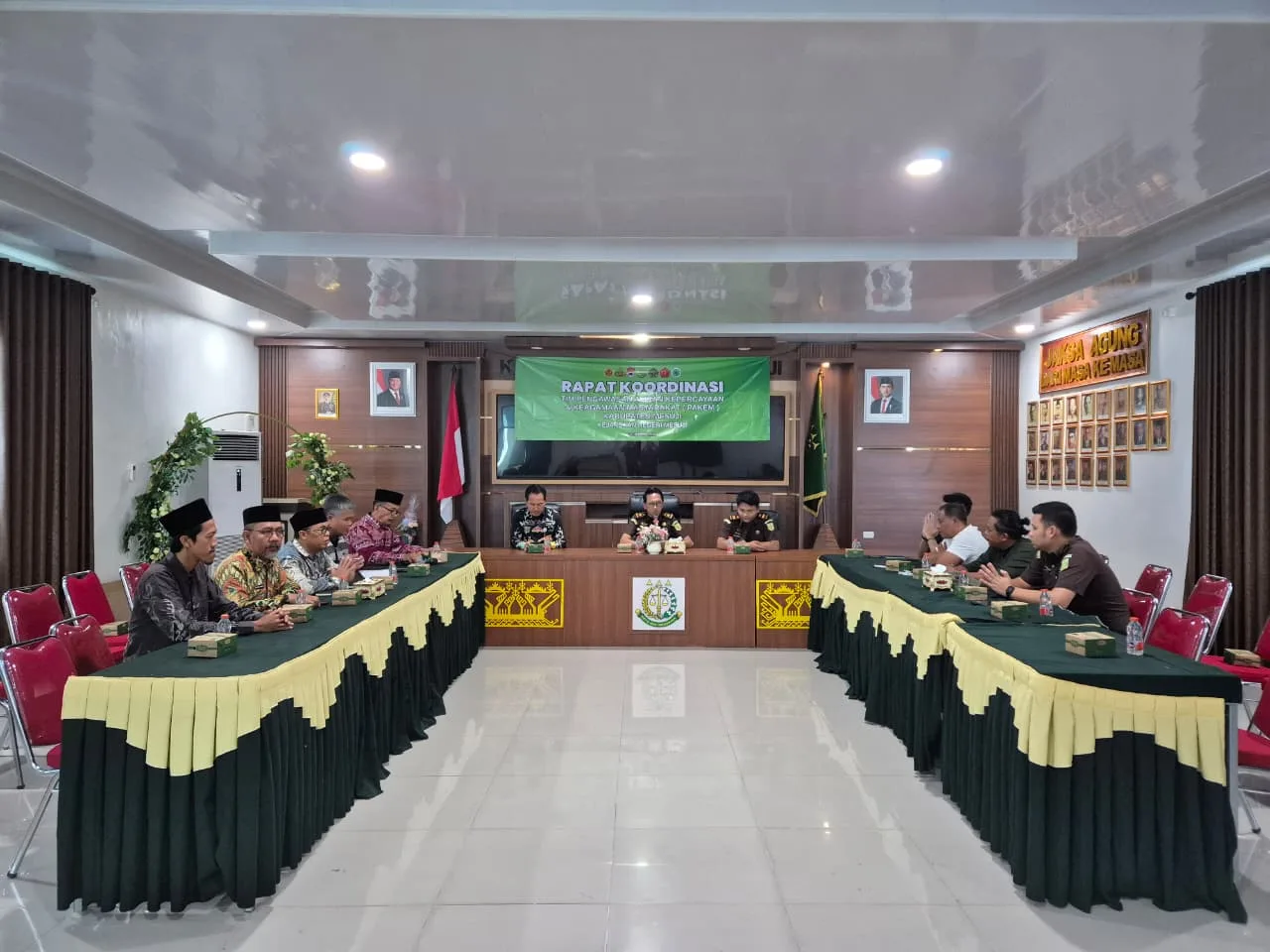 Jaga Kerukunan Umat, Kemenag Mesuji dan Lintas Instansi Koordinasikan Pengawasan Aliran Kepercayaan dan Keagamaan