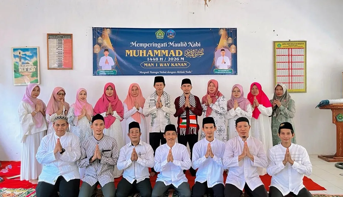 Peringatan Maulid Nabi Muhammad SAW sebagai Media Penguatan Pendidikan Karakter Peserta Didik di MAN 1 Way Kanan