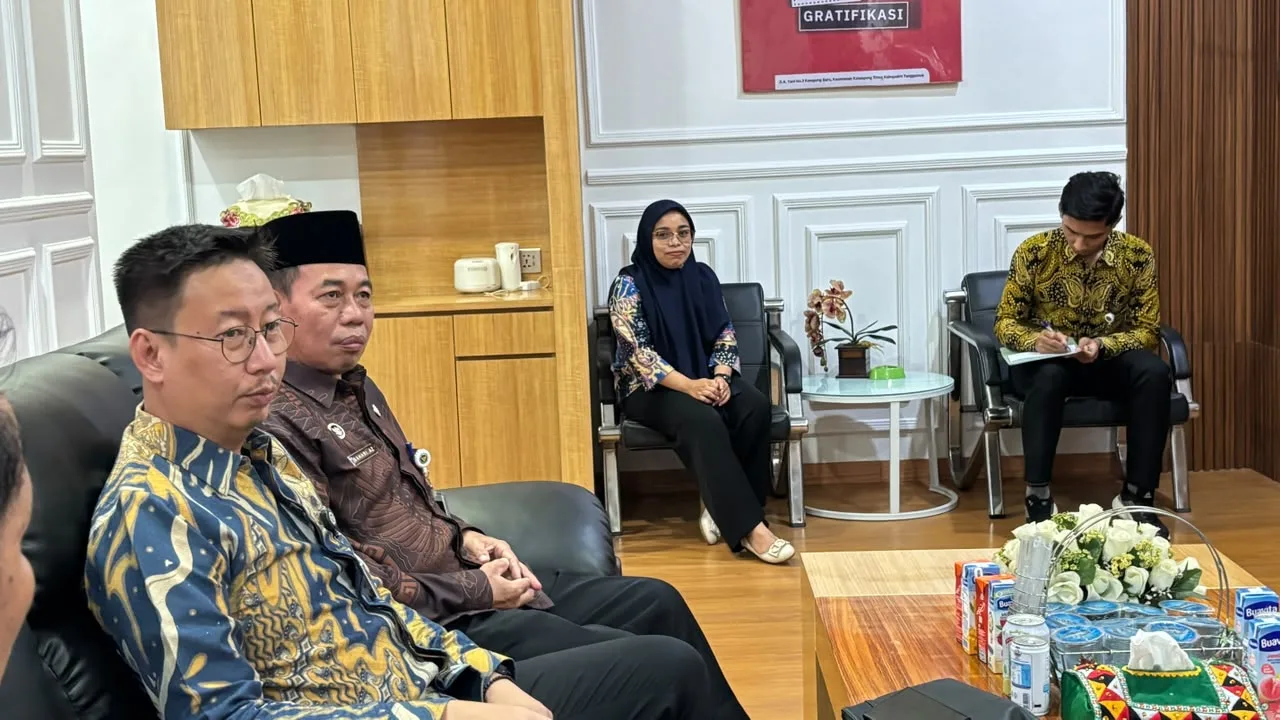Silaturahmi Kepala Kemenhaj Tanggamus, Perkuat Sinergi dan Kolaborasi Pelayanan Keagamaan