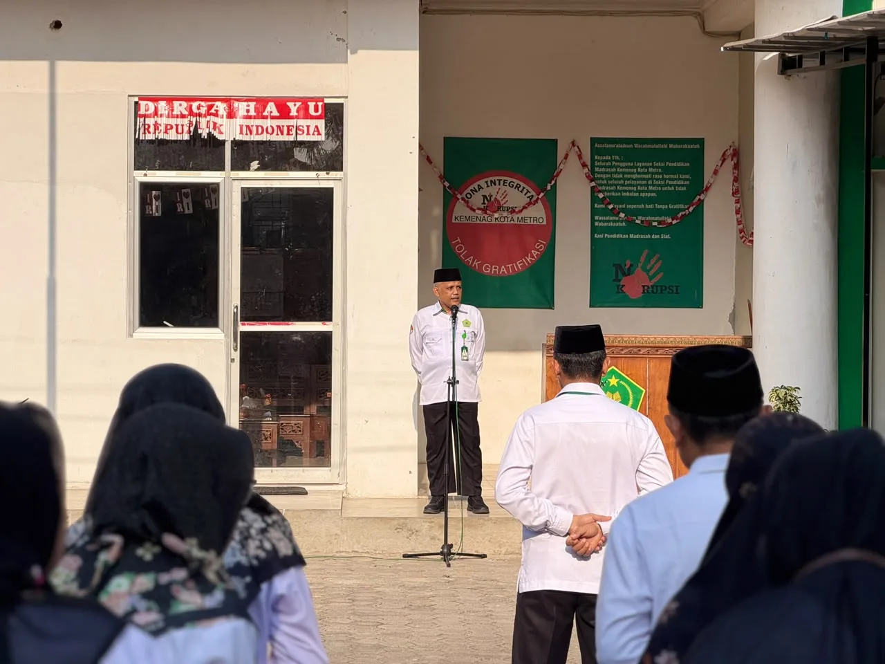 Kemenag Metro Gelar Apel Pagi, Tekankan Sinergi Penyuluh dan KUA