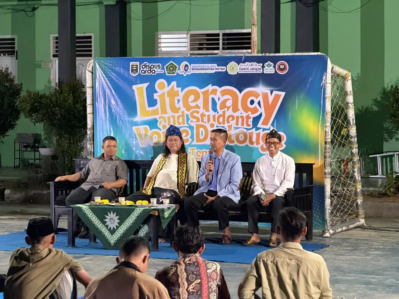 Kepala Kemenag Metro Jadi Narasumber di Dialog Pelajar, Abdul Haris Ajak Generasi Muda Hidupkan Literasi dan Kepemimpinan