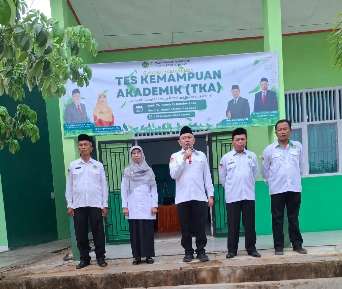 Dorong Peningkatan Mutu Pendidikan, Kemenag Tubaba Buka TKA dan Asesmen Nasional
