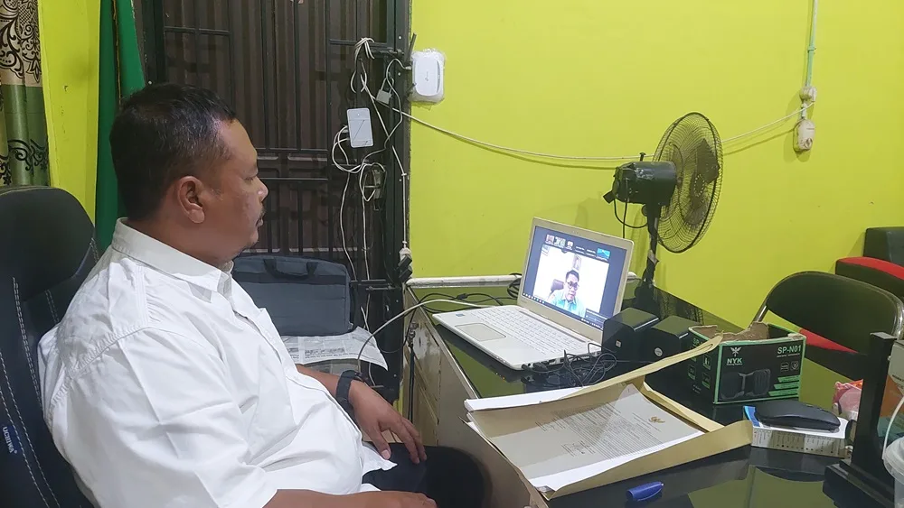 Kepala MTsN 1 Mesuji Ikuti Rapat Evaluasi Program dan Anggaran Madrasah