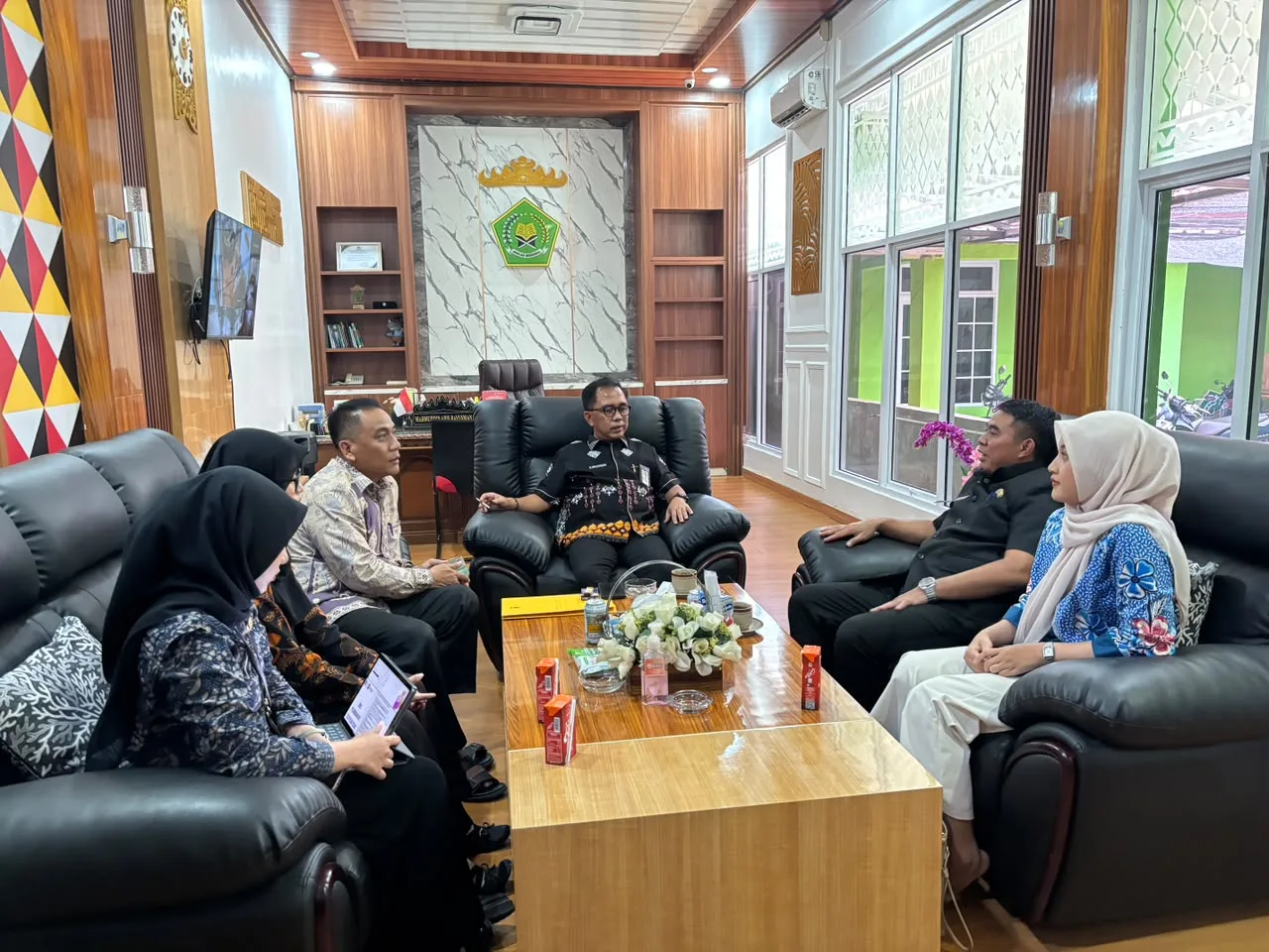 Kemenag Tanggamus Terima Audiensi Balai PJPH Lampung, Bahas Fasilitasi Sertifikasi Halal