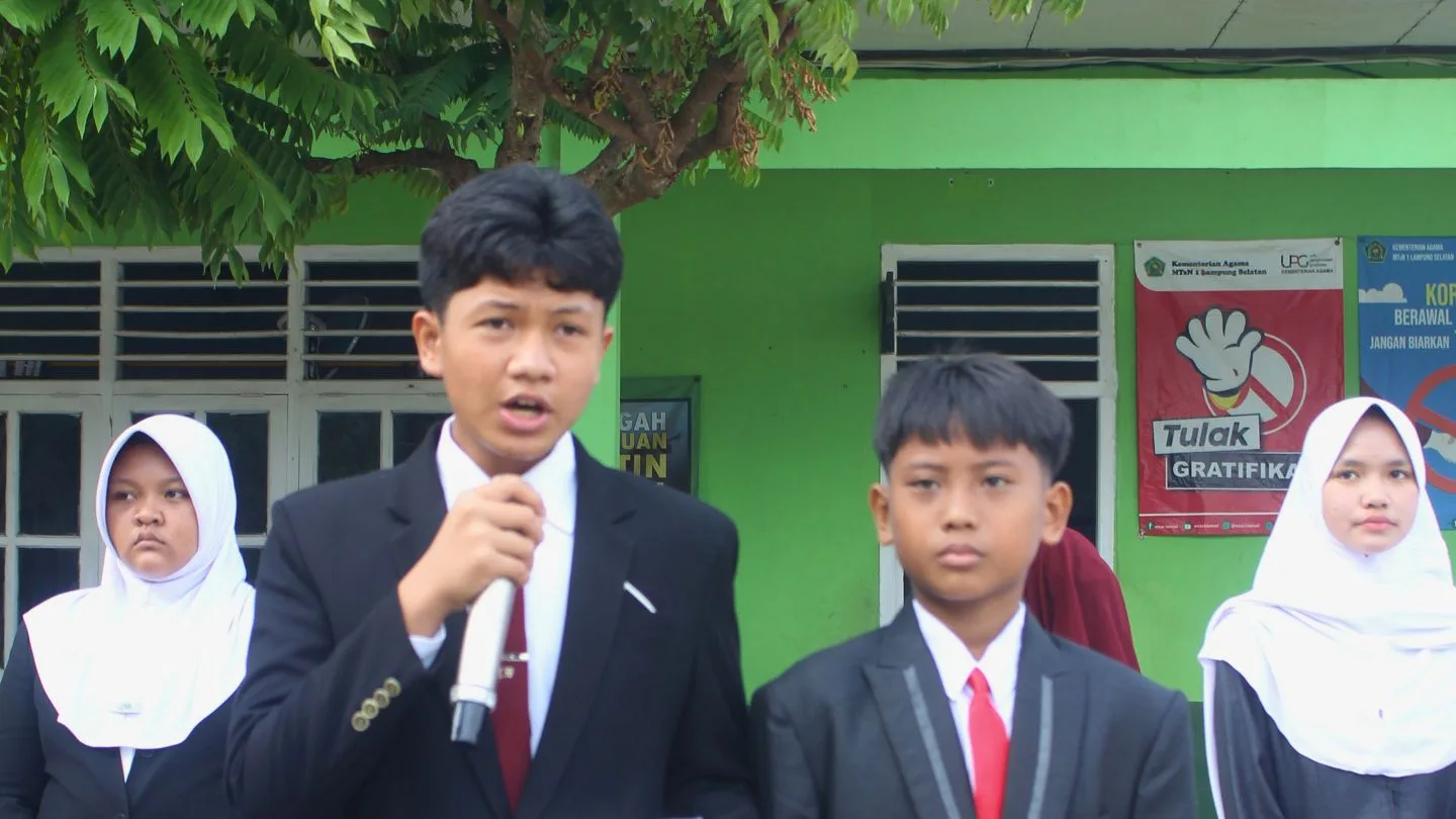Raih 62 Persen Suara, Pasangan Zakwan-Bintang Resmi Terpilih Nakhodai OSIM MTsN 1 Lampung Selatan 2026-2027