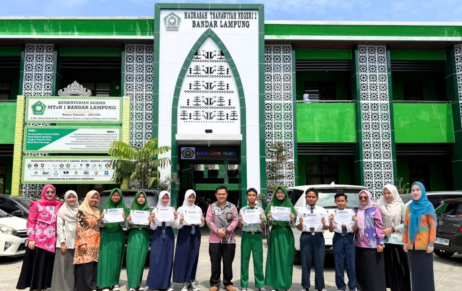 Unjuk Gigi Riset Nasional! Tiga Tim Siswa MTsN 1 Bandar Lampung Berhasil Lolos ke Babak Final KREASI 2026