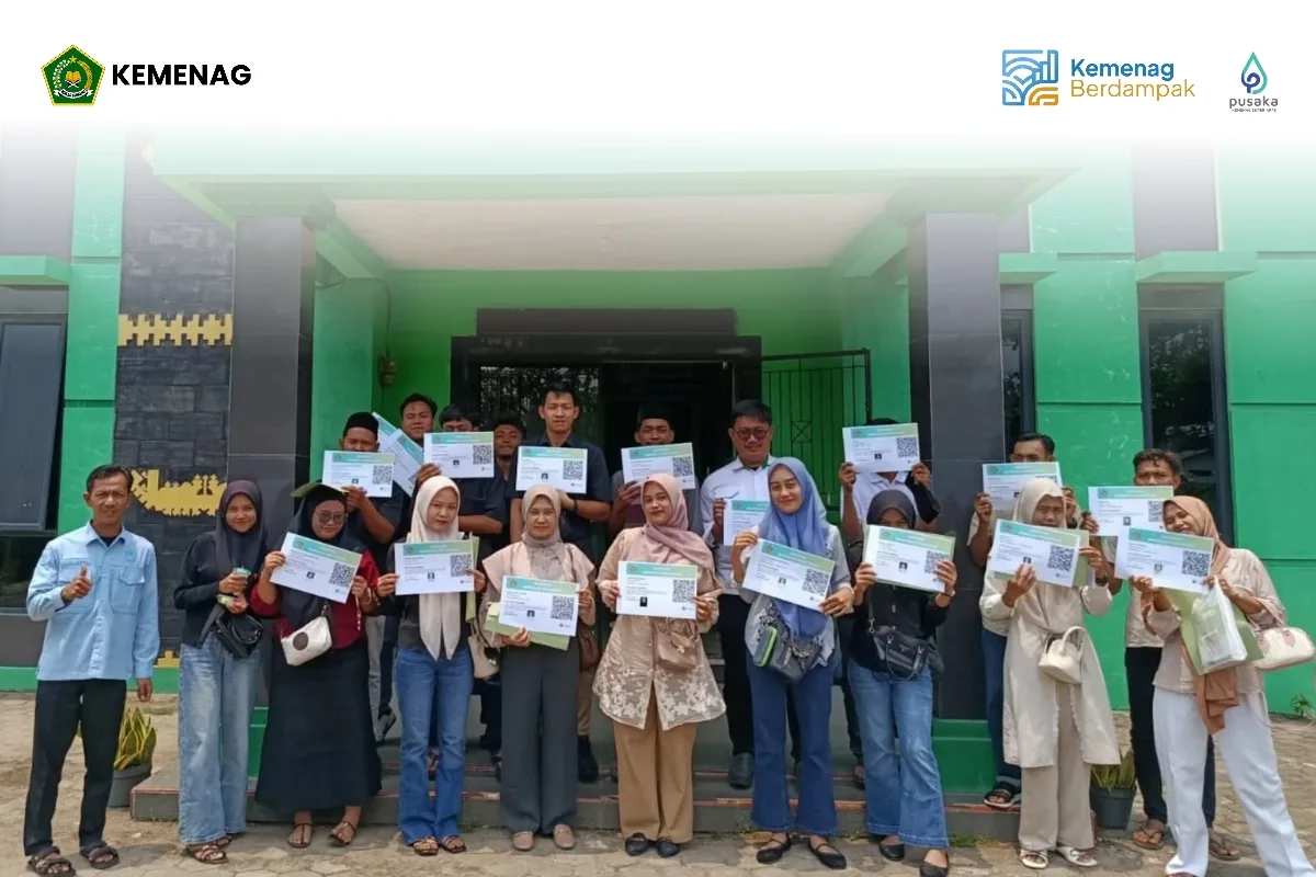 Catin KUA Tanjung Bintang Tanam Pohon, Bawa Pesan Ekoteologi ke Keluarga