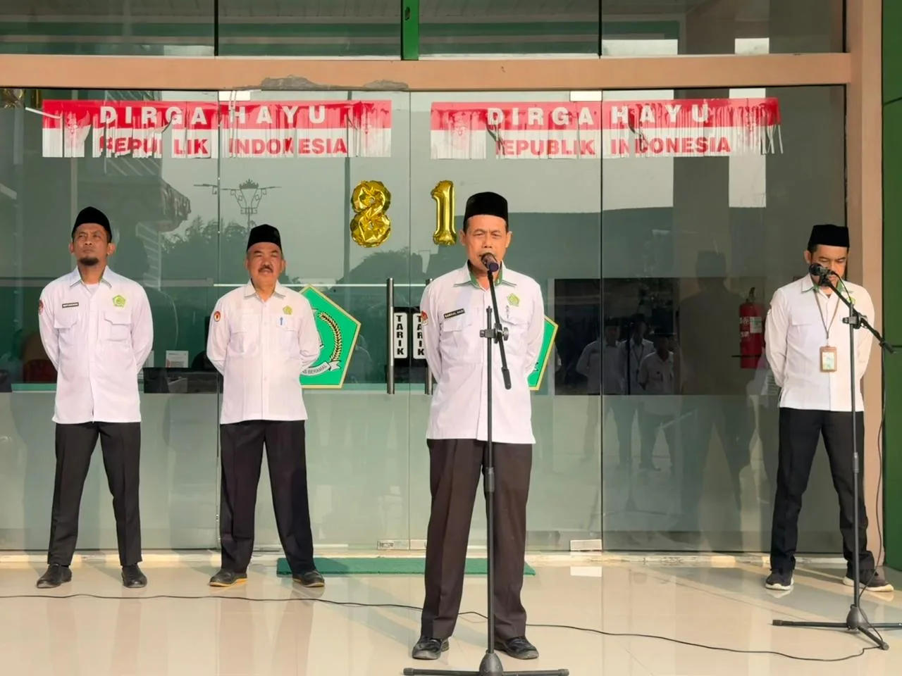 Satu Semangat di Apel Pagi: Perkuat Kekompakan, Tingkatkan Pelayanan