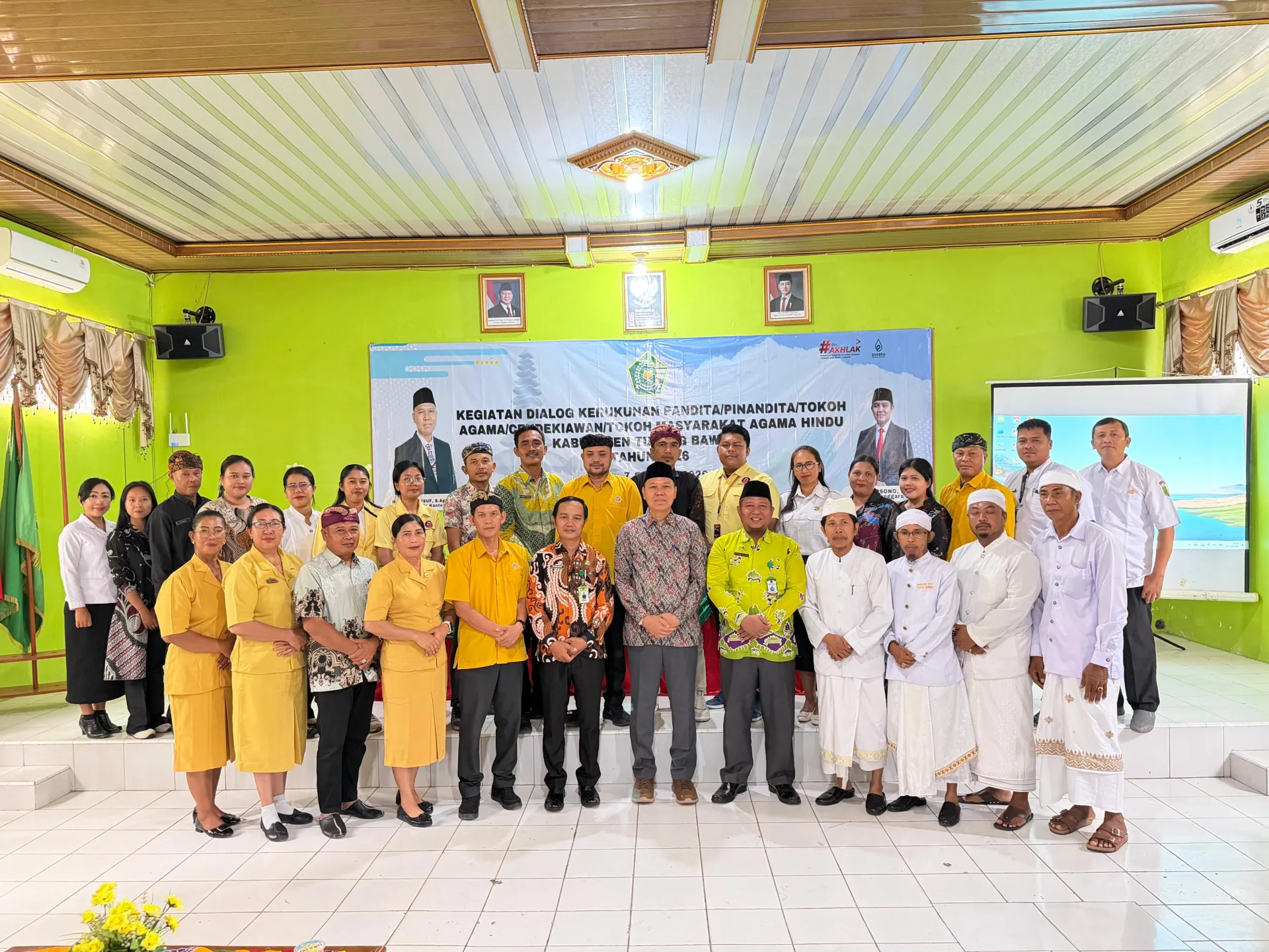 30 Tokoh Hindu Ikuti Dialog Kerukunan Bersama KakanKemenag Tuba