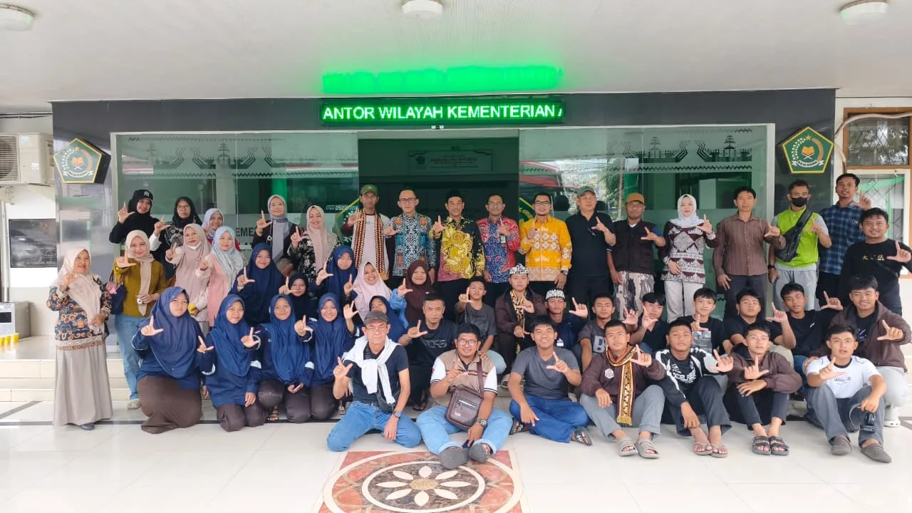 Bawa Prestasi dan Pengalaman dari PPSN VI, Kontingen Santri Tiba di Lampung