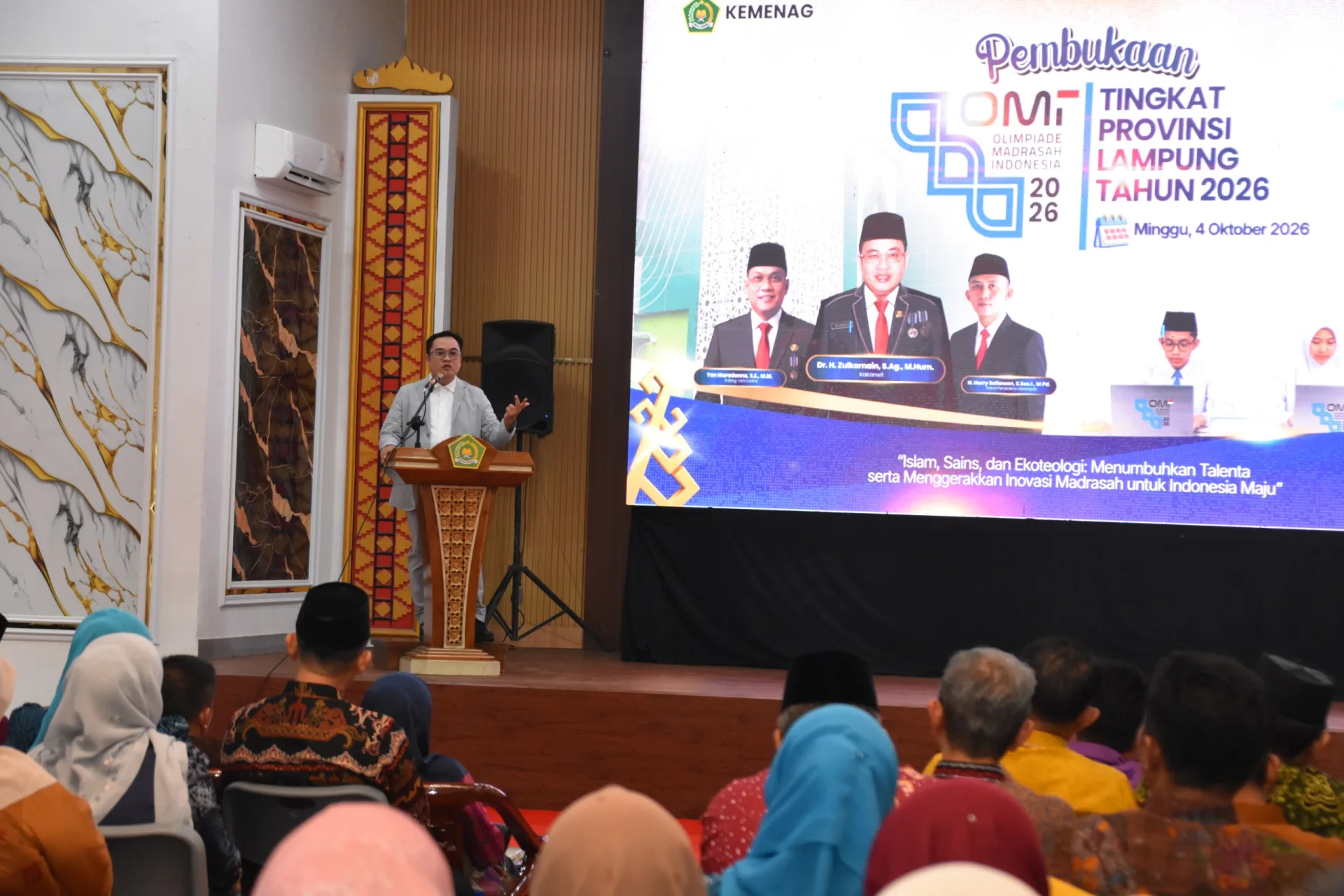Integrasikan Islam, Sains, dan Ekoteologi: OMI Tingkat Provinsi Lampung 2026 Resmi Dimulai