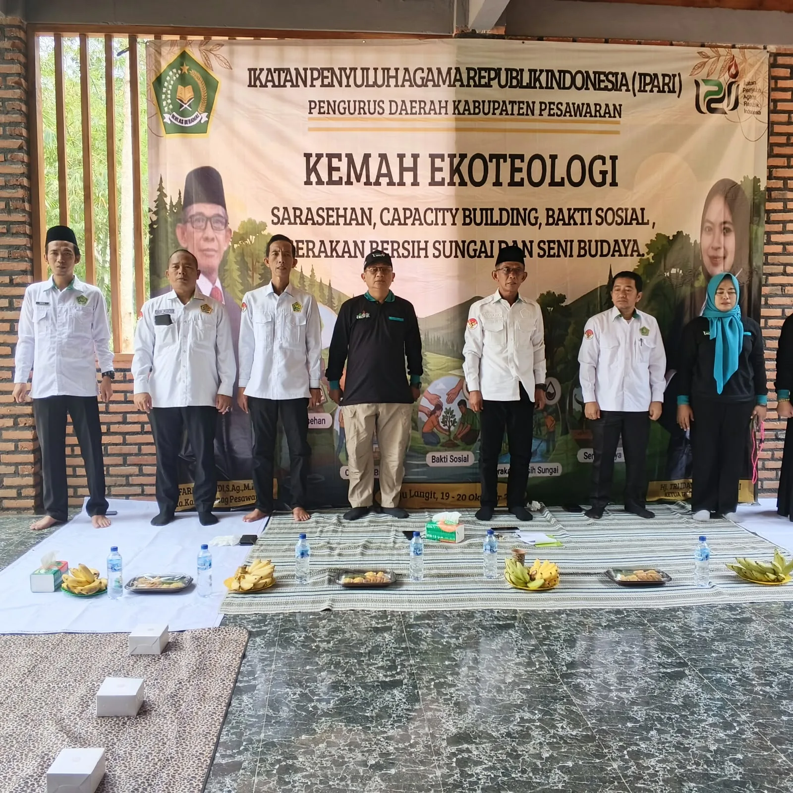 Kepala Kemenag Pesawaran Buka Kemah Ekoteologi IPARI, Dorong Penyuluh Peduli Lingkungan