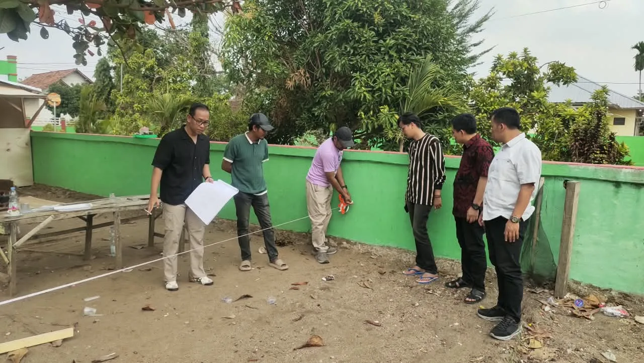 Pengukuran Lahan Dimulai, Pembangunan Gedung SBSN MIN 1 Lampung Tengah Dimatangkan
