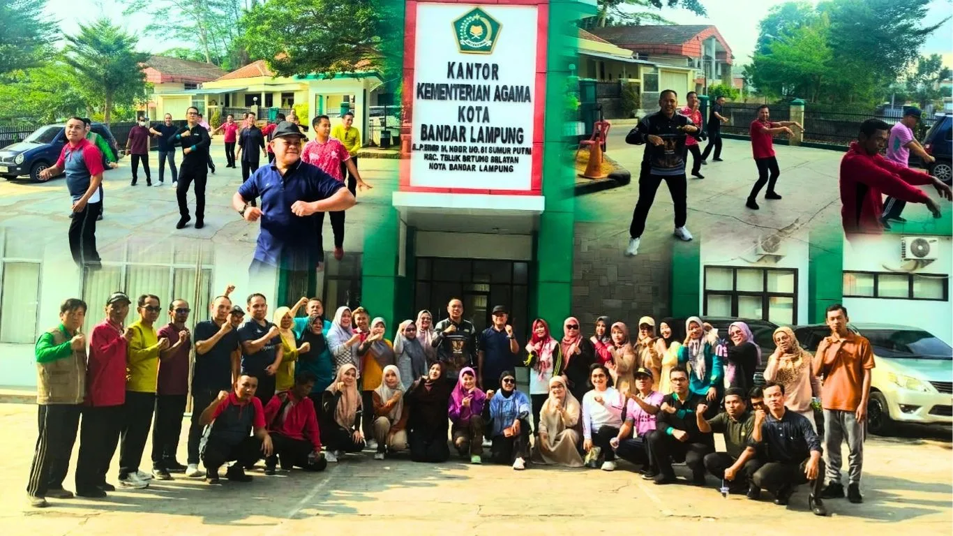 Sambut Hari Santri Nasional 2026, Kemenag Bandar Lampung Perkuat Solidaritas dan Kebugaran ASN