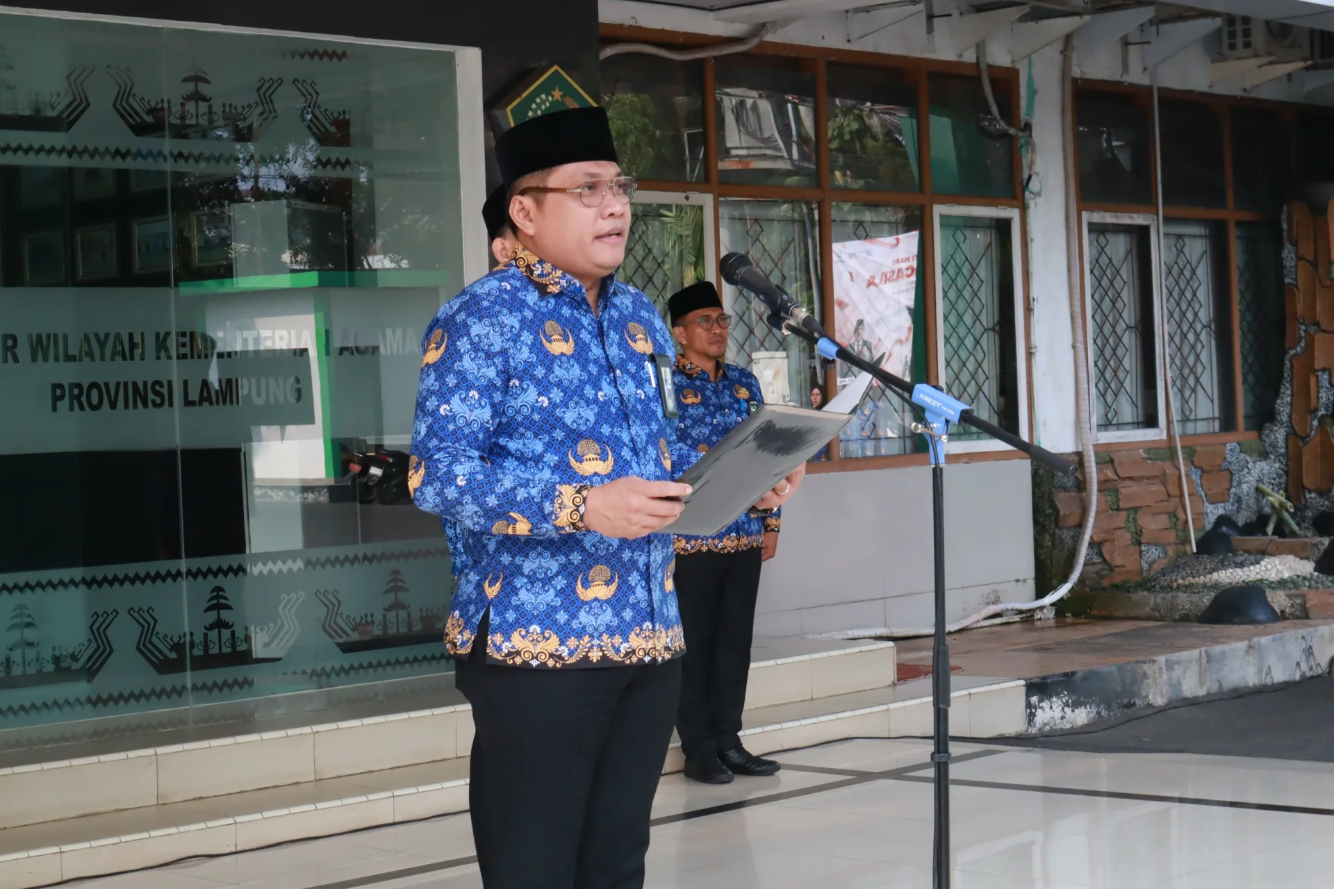 Peringati Hari Kesaktian Pancasila, ASN Kanwil Kemenag Lampung Diingatkan tentang Nilai Pancasila
