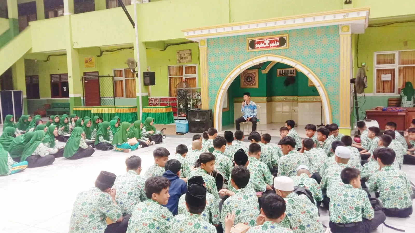 Asah Kemampuan Tilawah, MTsN 1 Bandar Lampung Gelar Kajian Rutin Siswa