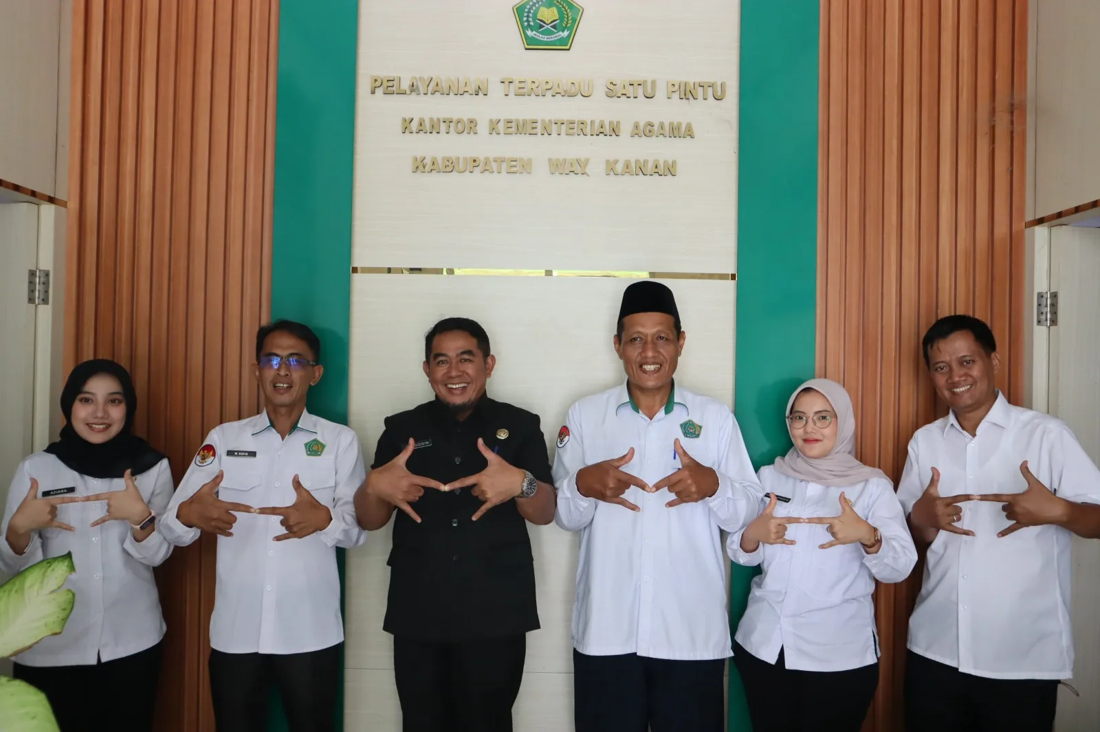 Kolaborasi dan Sinergi Layanan Halal, Kemenag Way Kanan Terima Audiensi Balai PJPH Provinsi Lampung