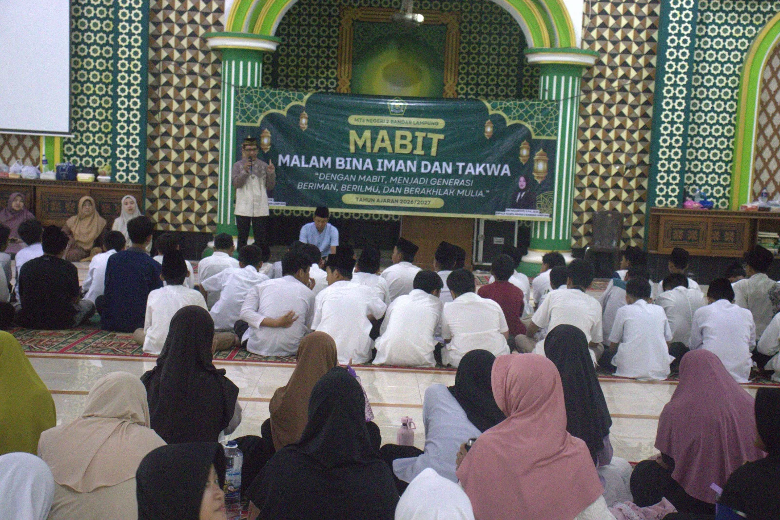 MABIT Kelas 7 Reguler MTsN 2 Bandar Lampung, Perkuat Iman dan Bentuk Karakter Islami Siswa