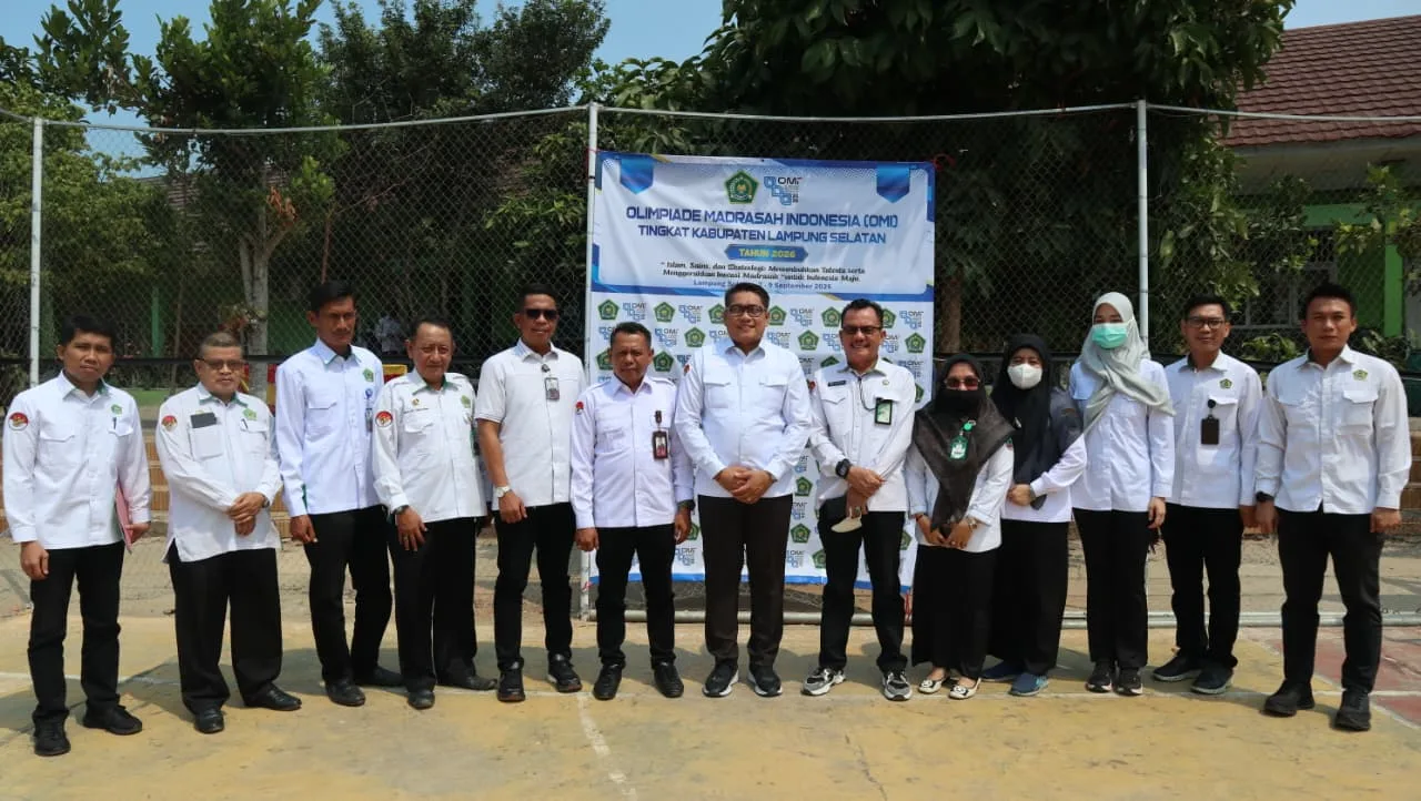 Pantau Pelaksanaan OMI di Lampung Selatan, Kabag TU Tekankan Sportivitas dan Integritas