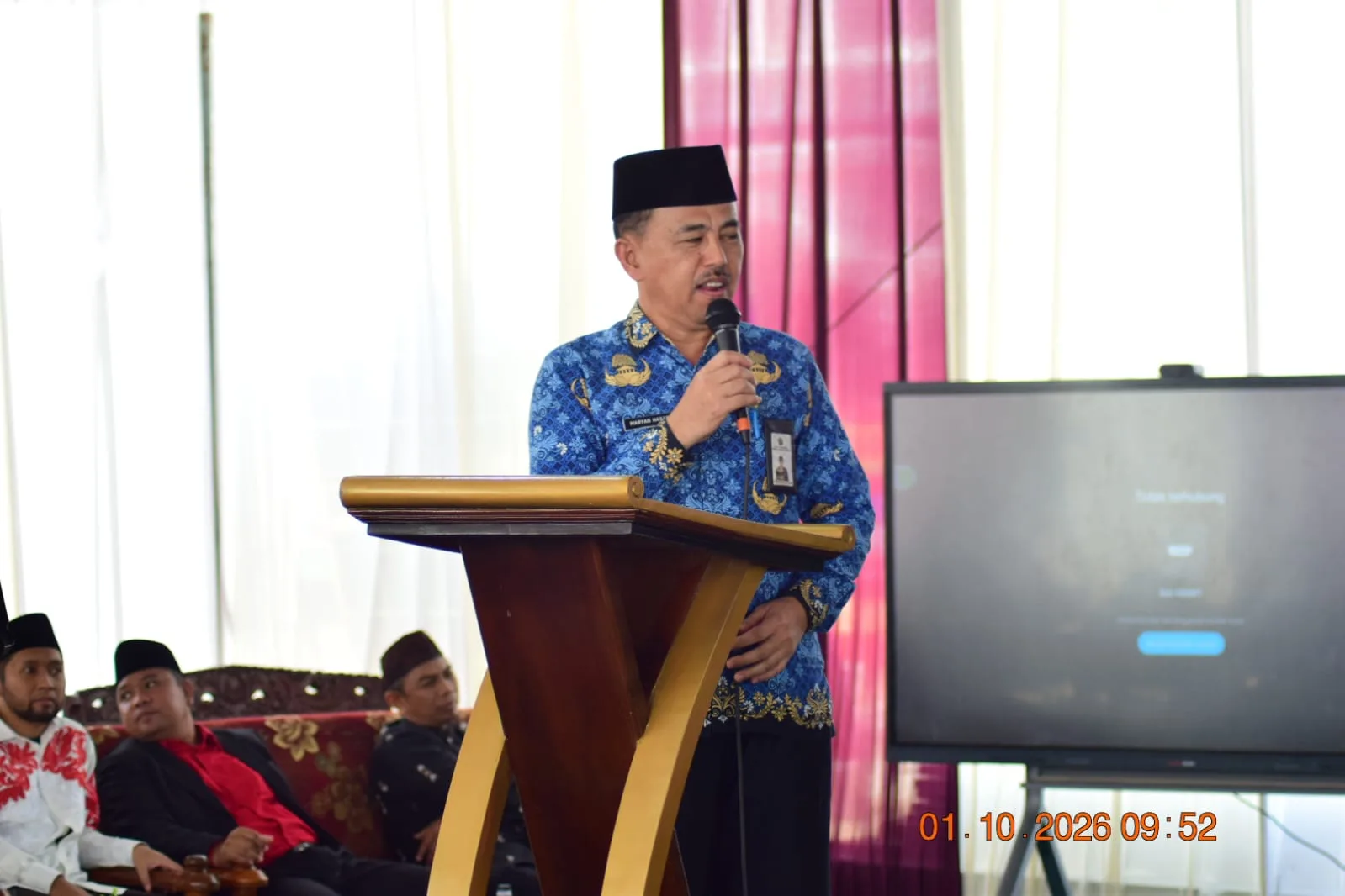 Grand Launching STIT Darul Ulum, Kepala Kemenag Lampung Tengah Bekali Mahasiswa dengan Karakter dan Integritas