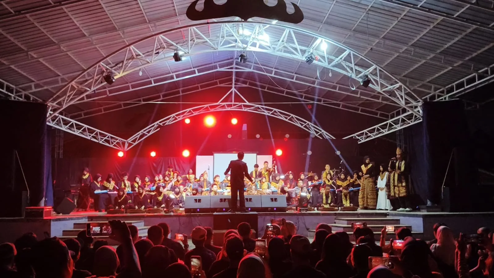 Pukau Penonton, Ansambel MTsN 1 dan MIN 1 Bandar Lampung Tampil Memukau di Welcome Concert PSPM 2026