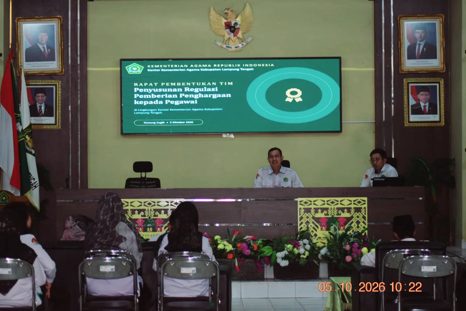 Kemenag Lamteng Susun Regulasi Penghargaan, Dorong Kinerja ASN Lebih Terukur