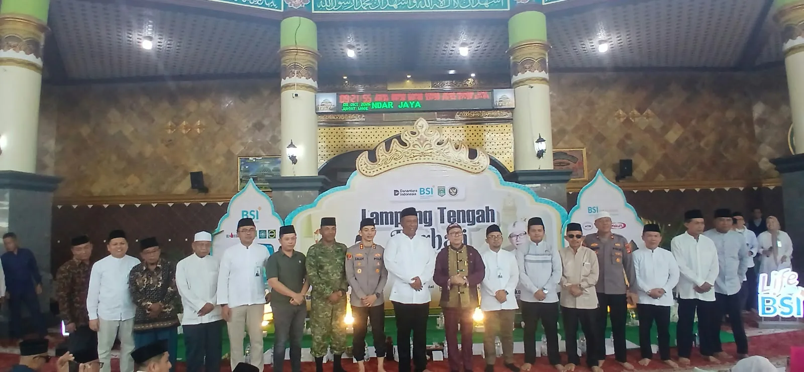 Kemenag Lamteng Perkuat Sinergi Pembinaan Umat di Pengajian Akbar Berhaji 2026