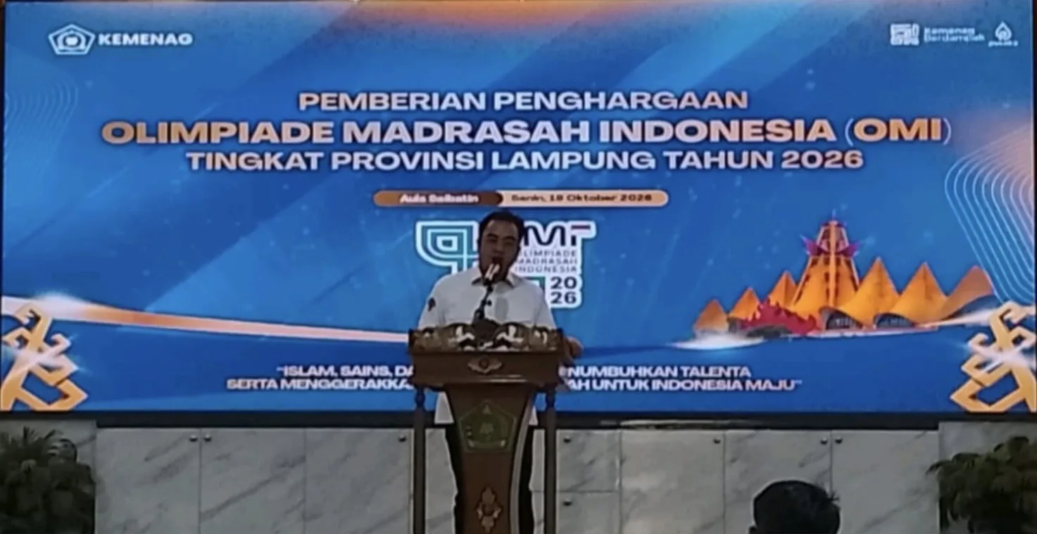 Dukung Sukses OMI Nasional, MTsN 2 Tanggamus Ikuti Koordinasi KKM-MTs Provinsi Lampung