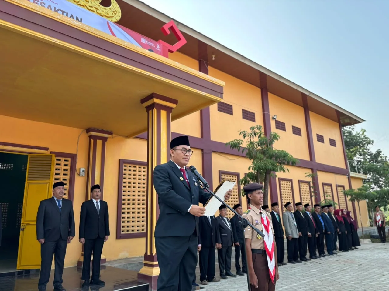 Kemenag Pringsewu Gelar Upacara Hari Kesaktian Pancasila, Teguhkan Komitmen Jaga Persatuan
