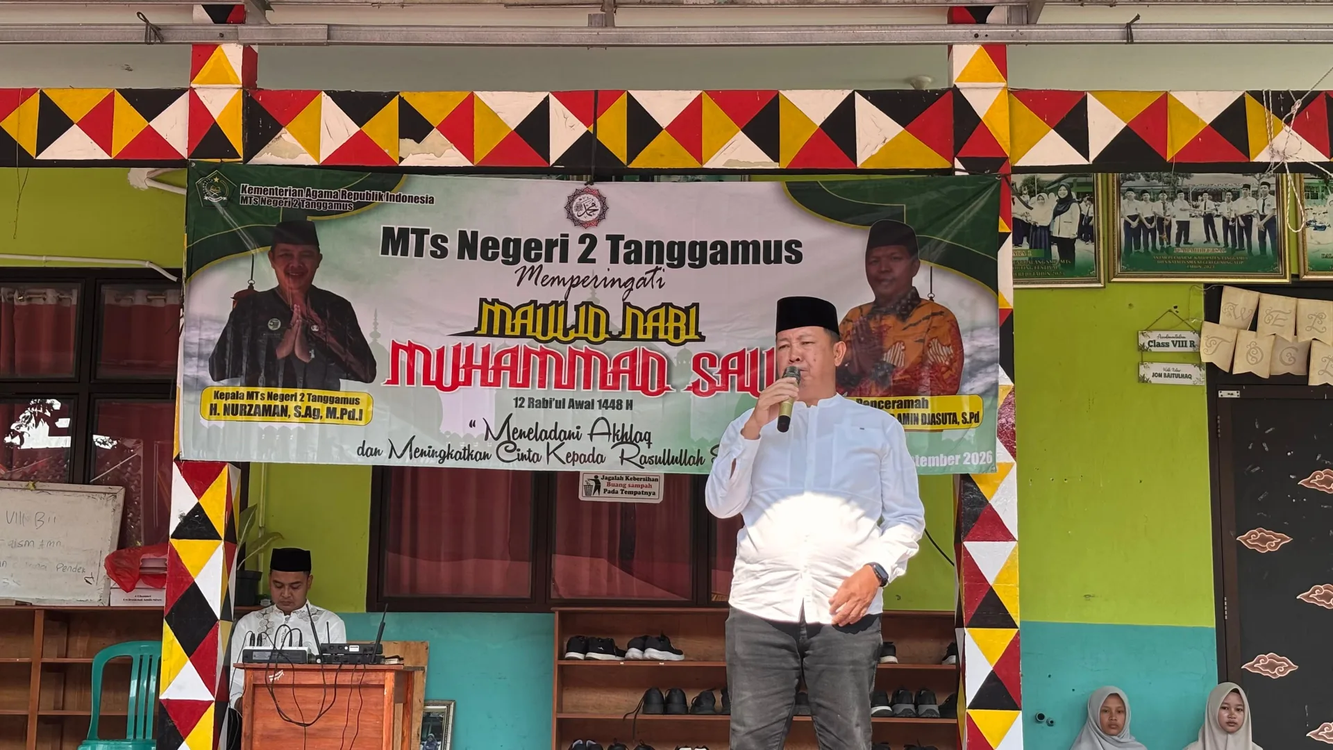 MTsN 2 Tanggamus Gelar Peringatan Maulid Nabi Muhammad SAW