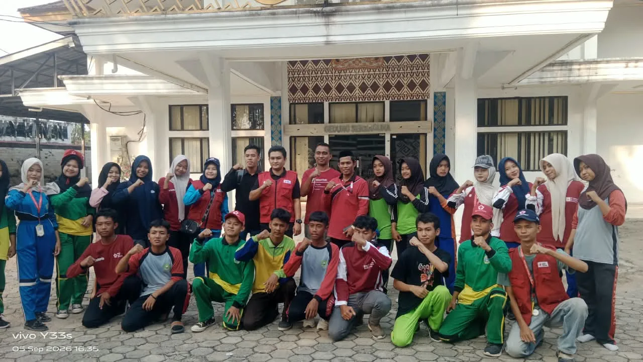 Perjuangan Berbuah Manis, Empat Anggota PMR MTsN 2 Way Kanan Lolos Seleksi Tandu Darurat Tingkat Provinsi