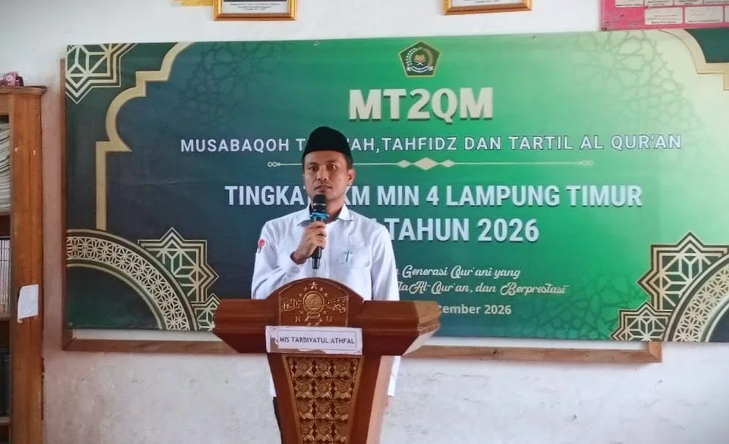 Tanamkan Kecintaan terhadap Al-Qur’an, KKM MIN 4 Lampung Timur Gelar MT2QM