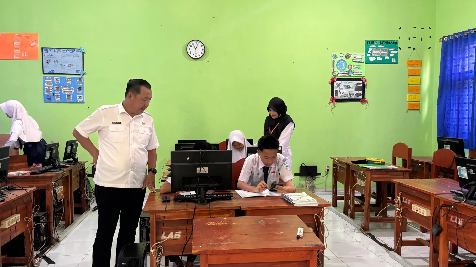 MTsN 2 Tanggamus Ikuti Try Out OMI Provinsi Lampung yang Digelar ABAK Academy