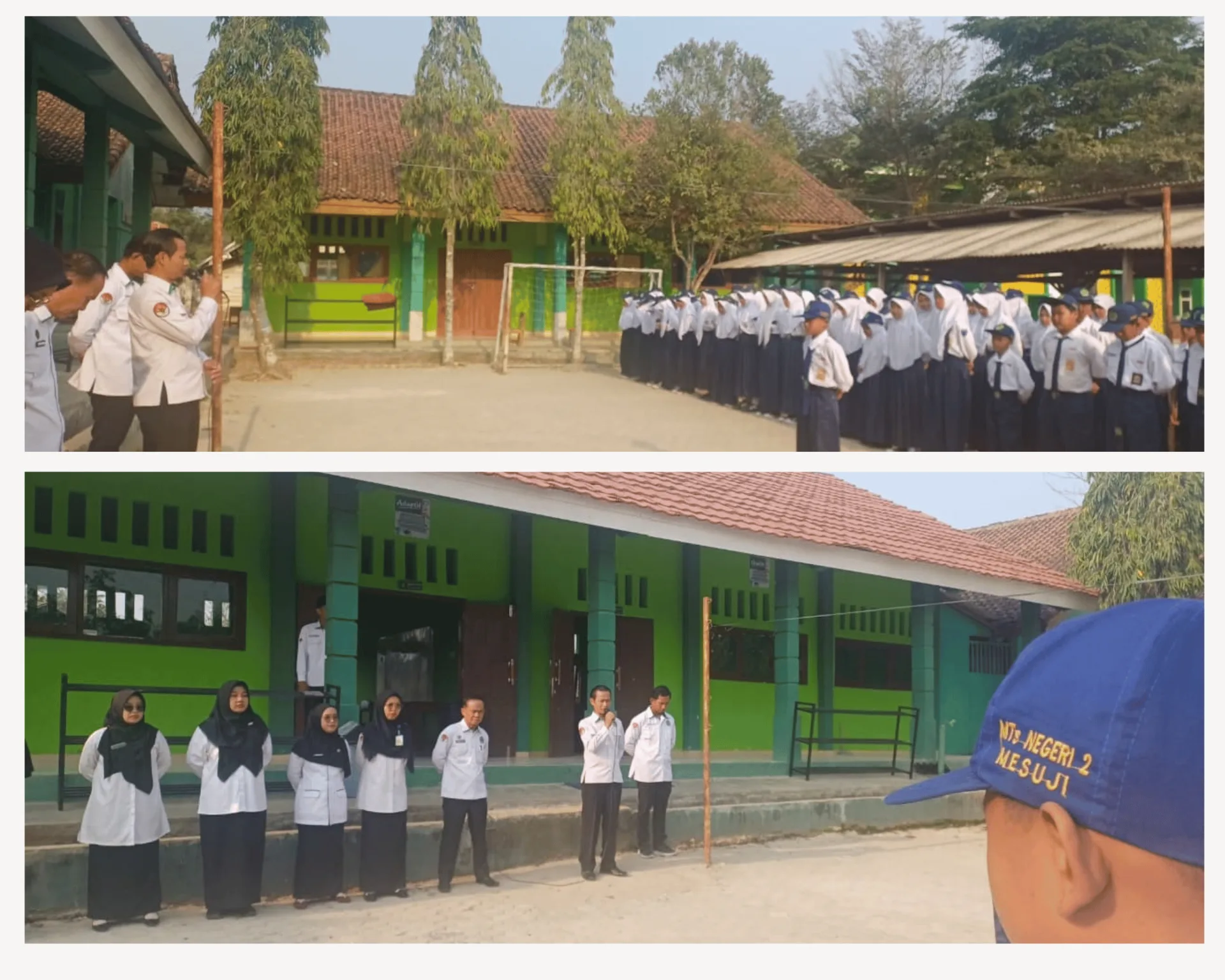 Tingkatkan Kedisiplinan dan Integritas, MTsN 2 Mesuji Gelar Apel Pagi Pembukaan UTS Semester Ganjil TA 2026/2027