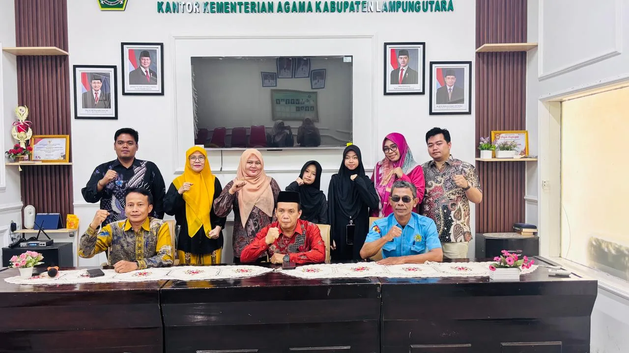 Dua Siswi MTsN 3 Bawa Nama Lampung Utara ke Final KREASI 2026, Kemenag Beri Apresiasi