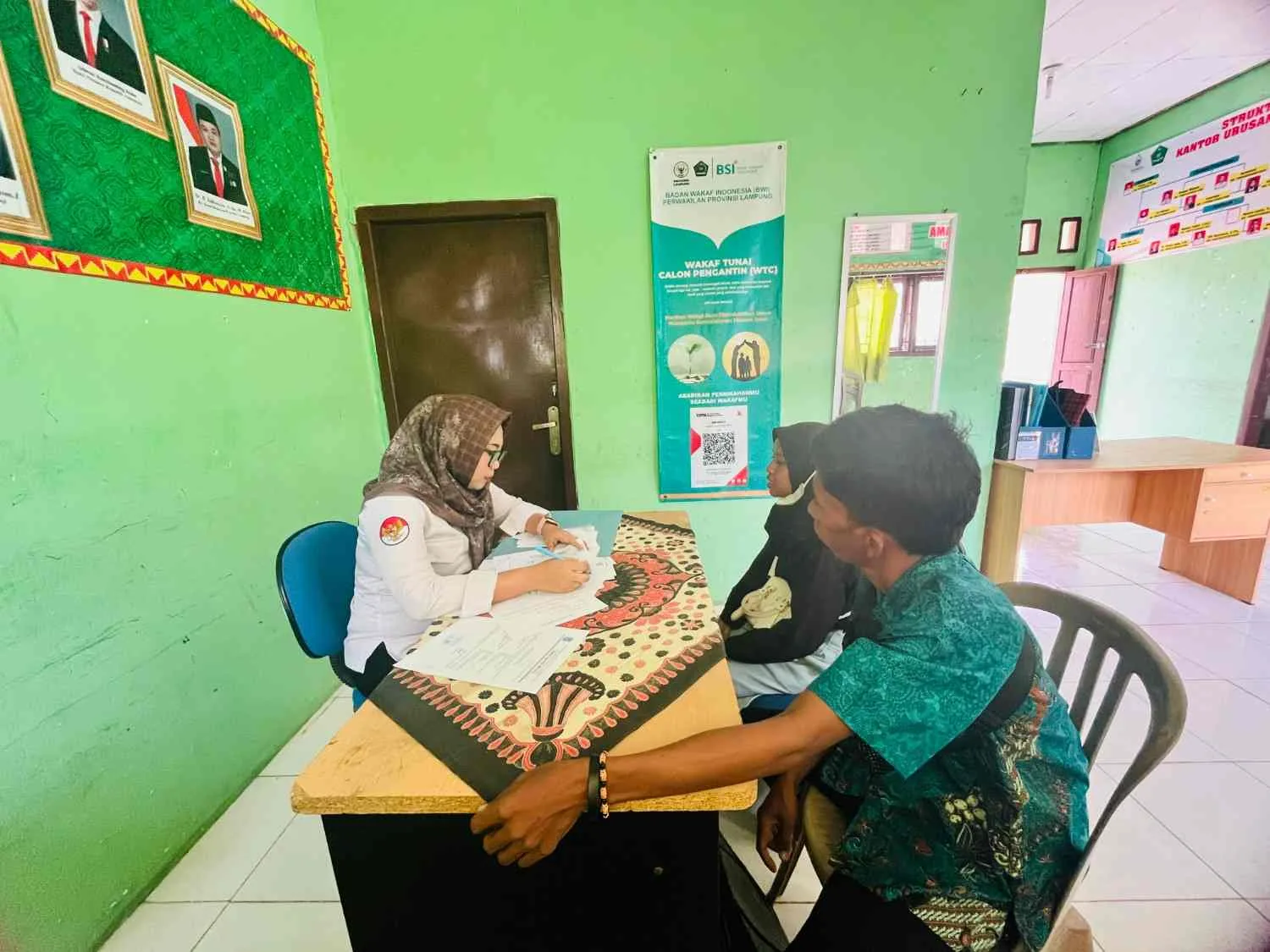 KUA Kecamatan Mesuji Berikan Pelayanan Prima Pendaftaran Pernikahan bagi Calon Pengantin