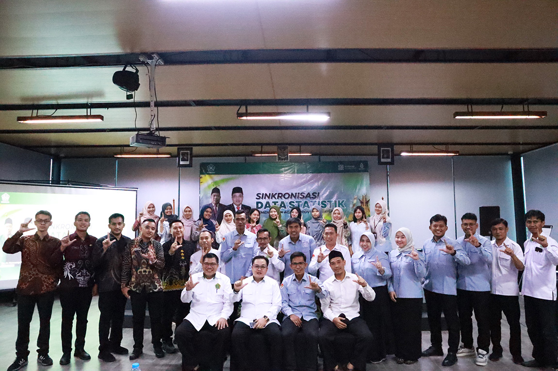 Sinkronisasi Data Statistik Kementerian Agama Provinsi Lampung